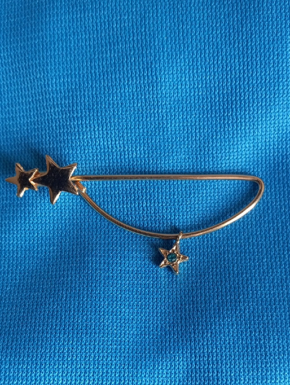 Vintage 1982 Avon Add A Star Gold Tone Celestial Birthstone Pin Brooch